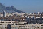 Харьков, пожар, война, обстрел