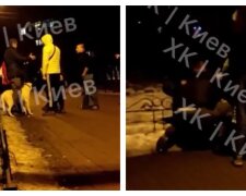 Натовп хуліганів у Києві побив учасника АТО до втрати свідомості: з'явилося відео