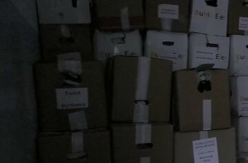 Гуманитарная помощь пенсионерам в Запорожье