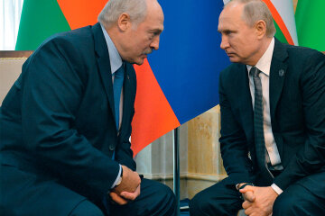 Александр Лукашенко и Владимир Путин