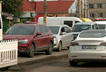 Ограничение движения транспорта в Киеве