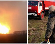 Мощный взрыв на газопроводе в Украине, экстренно съехались спасатели и скорые: кадры огненного ЧП