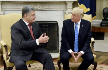 В визите Порошенко к Трампу найден след «регионалов»