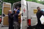 Безкоштовні продукти для ВПО та пенсіонерів у Полтаві