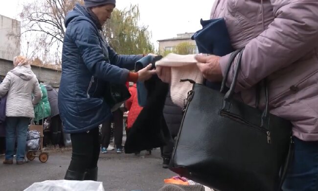 Безкоштовні продукти для ВПО у Дніпрі