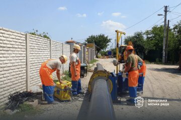 КП «Водоканал» Запоріжжя: ремонт мереж водопостачання