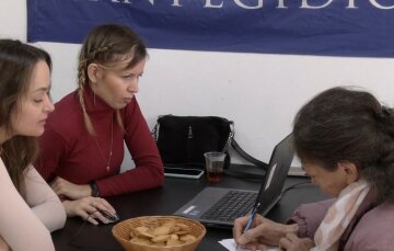 Гуманитарная помощь для пенсионеров в Киевской области