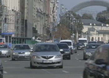 Обмеження руху транспорту в Києві
