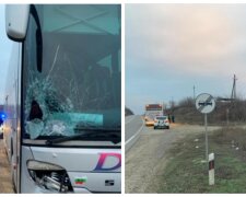 Рейсовый автобус с людьми попал в трагическую аварию на трассе Одесса-Рени: кадры ДТП