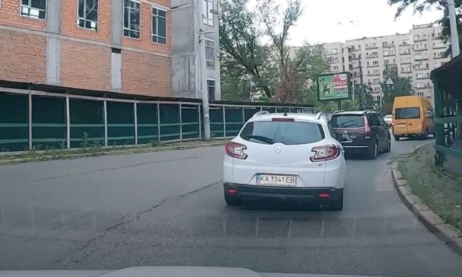 Ограничение движения транспорта в Киеве