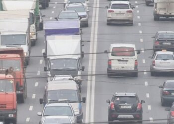 Ограничение движения транспорта в Киеве