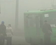 Густой туман накрыл Киев, столица Украины уже в списке самых грязных городов планеты: объявлен уровень опасности