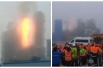 Взрыв прогремел на заводе "Газпрома", столб огня до небес: подробности и кадры серьезного ЧП