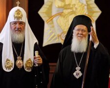 патриархи Кирилл и Варфоломей