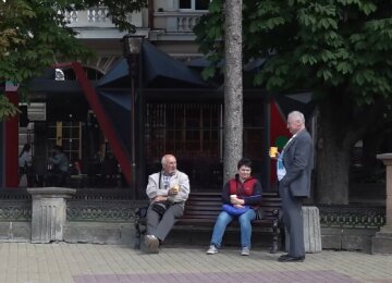 Гуманитарная помощь для пенсионеров в Полтаве