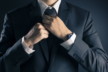бизнесмен, галстук