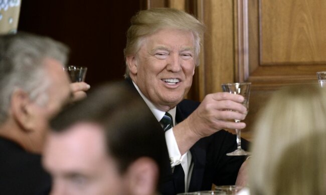 Trump, Paul Ryan Attend Traditional Congressional Luncheon For Irish PM