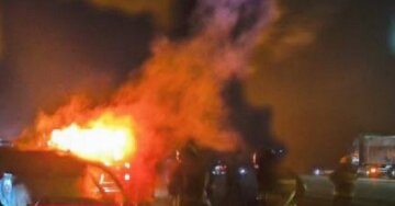 Люди згоріли живцем: подробиці і фото страшної ДТП у передмісті Дніпра