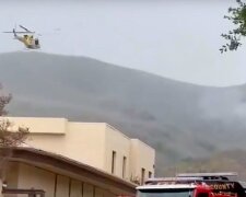 Очевидець зняв вертоліт Кобі Брайанта перед катастрофою, відео: заблукав у тумані