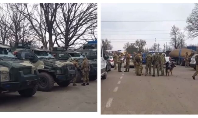 Военную технику и бойцов и СБУ стянули под Харьков: кадры и подробности происходящего