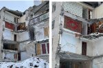 "Как больно смотреть": на стене разрушенного дома в Николаеве уцелели и работают часы
