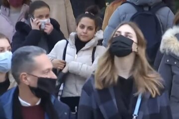 карантин маски люди