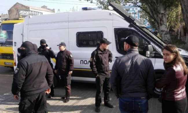 поліція, авто, люди