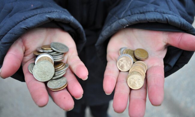 милостыня попрошайка