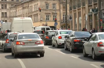 Обмеження руху транспорту в Києві