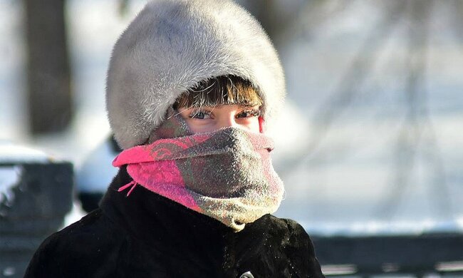 зима, мороз