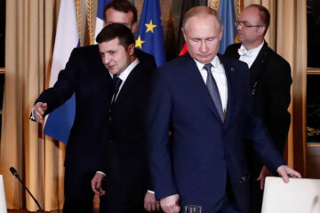 зеленский, путин