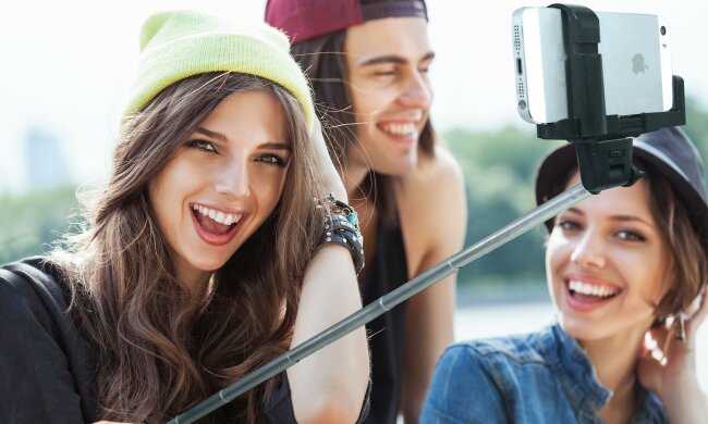 селфи, молодежь