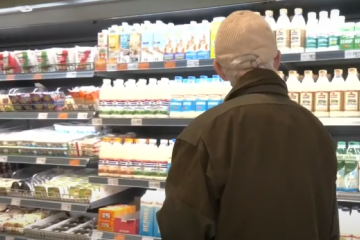 Подорожание молочных продуктов в Харькове