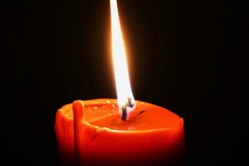 Свічка, горе, траур