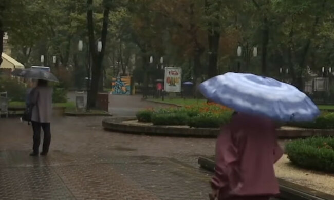 весна, дождь