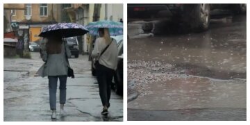 У центрі Одеси зливи змили асфальт, люди просять про допомогу: відео з місця