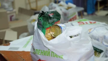 Безкоштовні продукти для ВПО та пенсіонерів у Львівській області