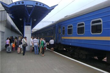 вокзал, поезд