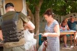 Гуманитарная помощь пенсионерам в Запорожской области