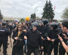протест митинг Россия