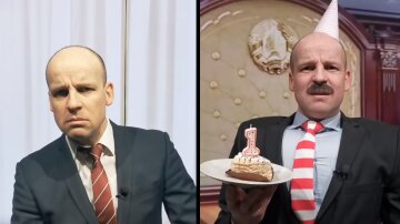 Великий з "Квартал 95" показав пародію, як Лукашенко "вітав" Путіна з річницею війни: відео