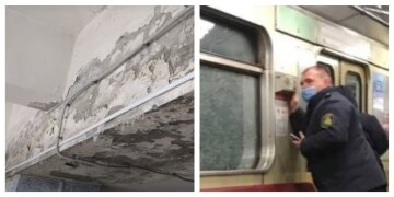 "Уже не просто капает, а льется": станцию харьковского метро заливает водой, видео ЧП