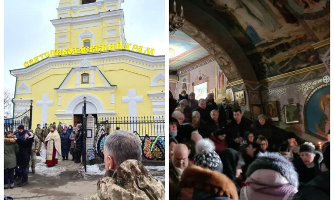 "Склоняли головы перед гробом": на Одесчине попрощались с молодым бойцом, попавшим под обстрел, кадры