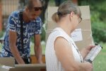 Гуманитарная помощь для пенсионеров в Харькове