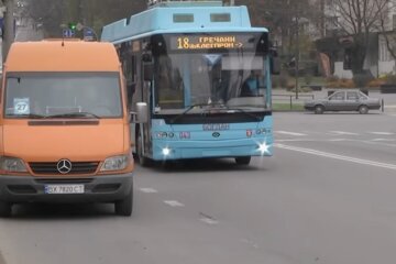 Ограничение движения транспорта в Хмельницком