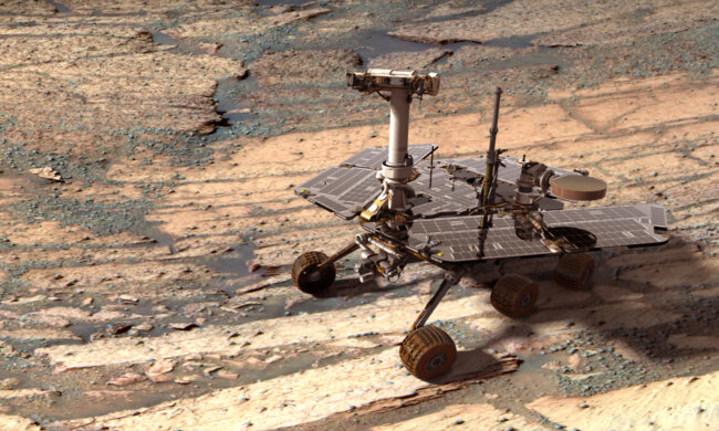 NASA показало полный маршрут марсохода Opportunity: «Путь в 15 лет»