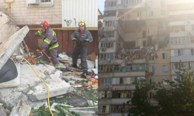 взрыв многоэтажки в Киеве