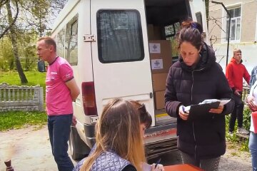 Гуманитарная помощь для пенсионеров в Кропивницком