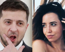 Длинноногая Дорофеева растаяла в объятиях довольного Зеленского, президент не устоял: пикантный кадр