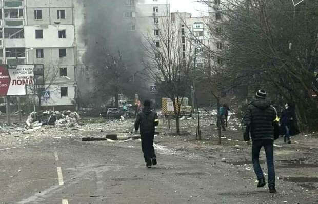 обстрел чернигов тероборона люди